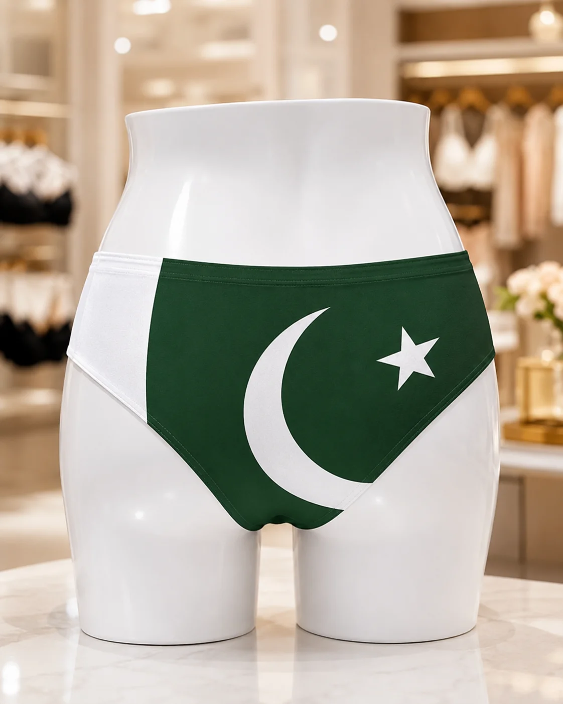 Women’s Pakistan Flag Azadi Brief Panty