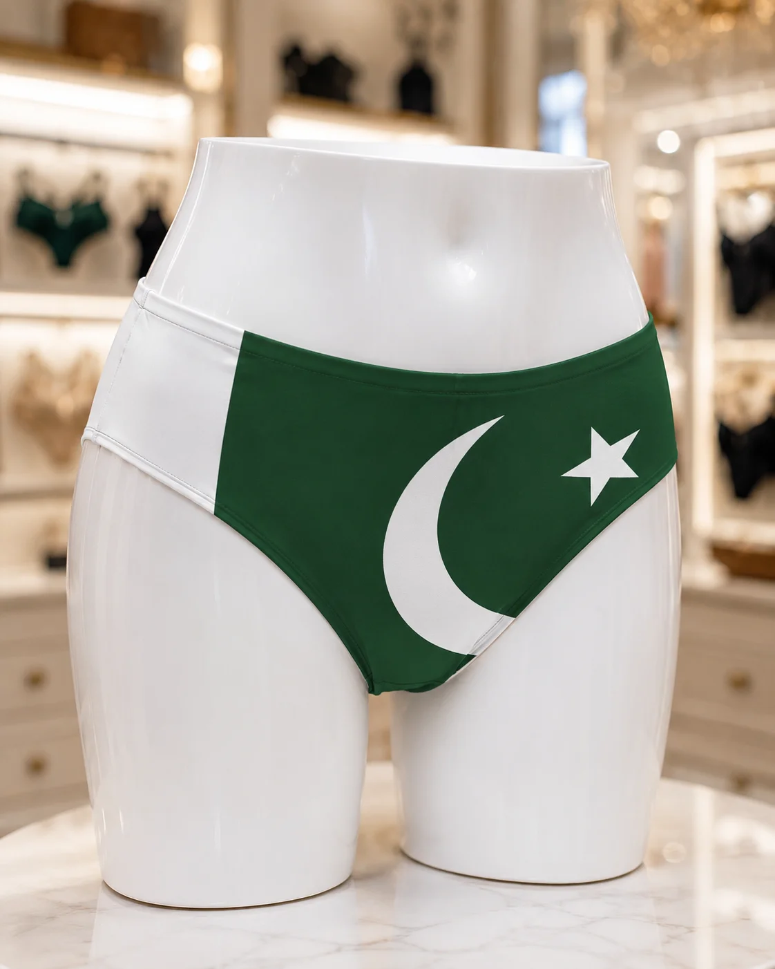Women’s Pakistan Flag Azadi Brief Panty