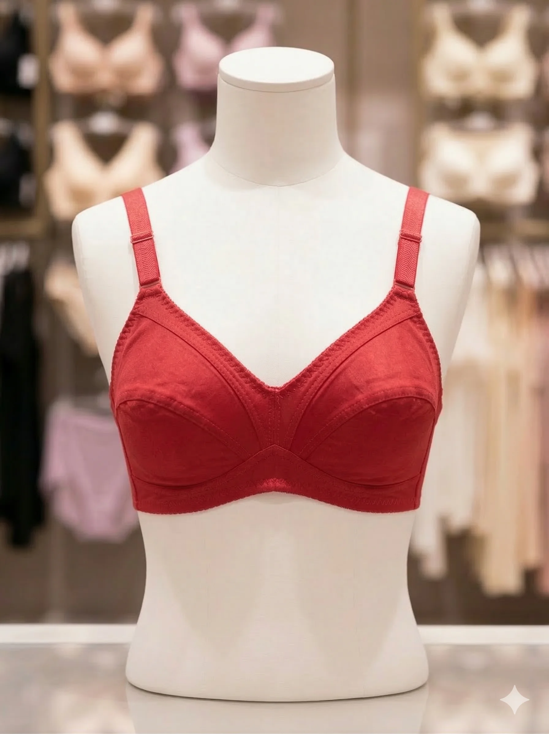 Women’s Non-Padded Cotton Full-Coverage Everyday Bra