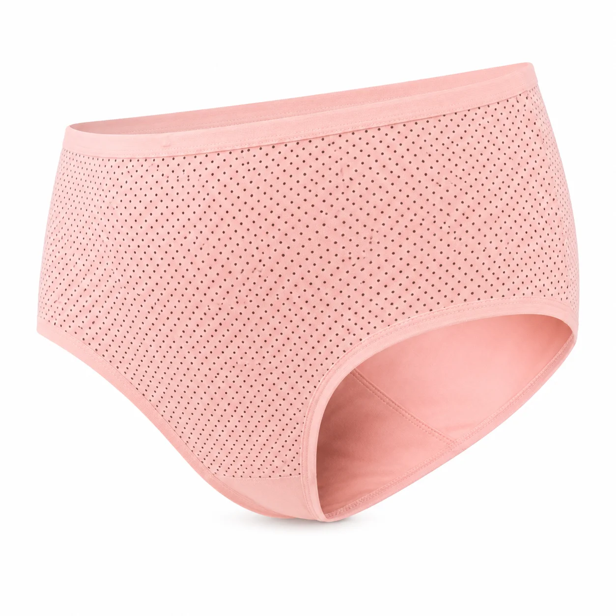 Women’s Polka Dot Cotton Full-Coverage Briefs – Pack of 3