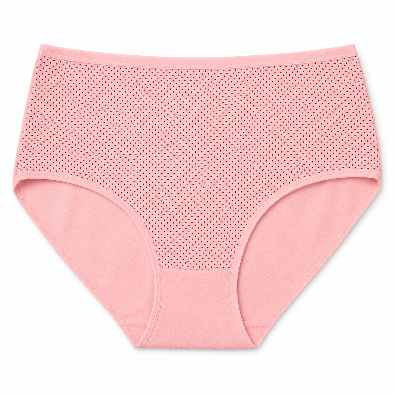 Women’s Polka Dot Cotton Full-Coverage Briefs – Pack of 3