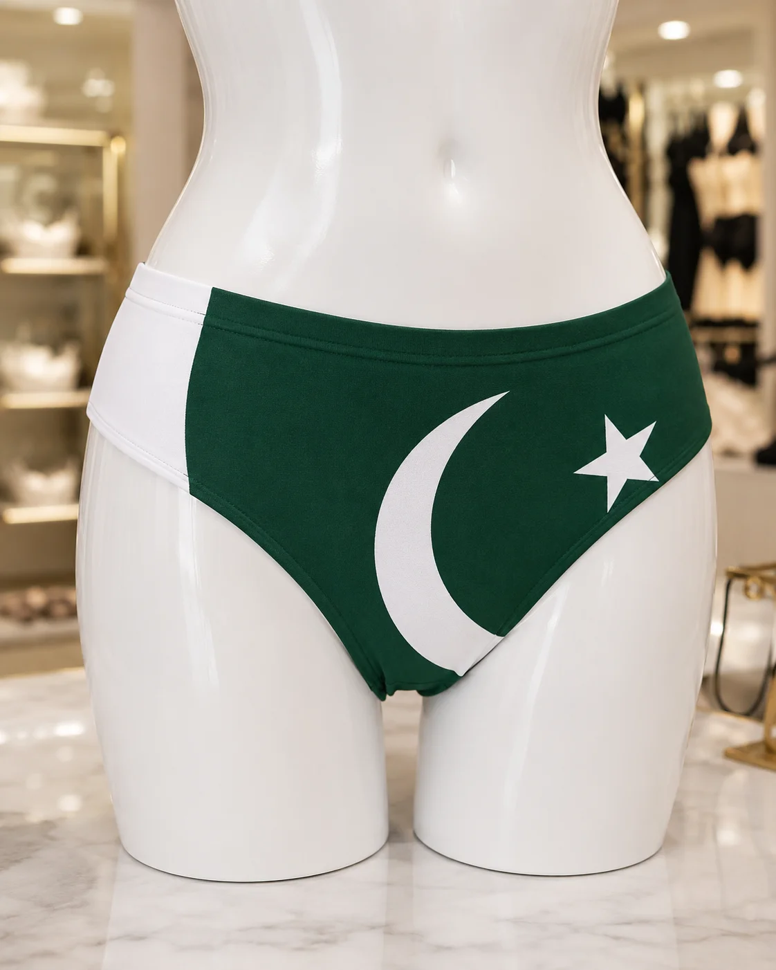 Women’s Pakistan Flag Azadi Brief Panty