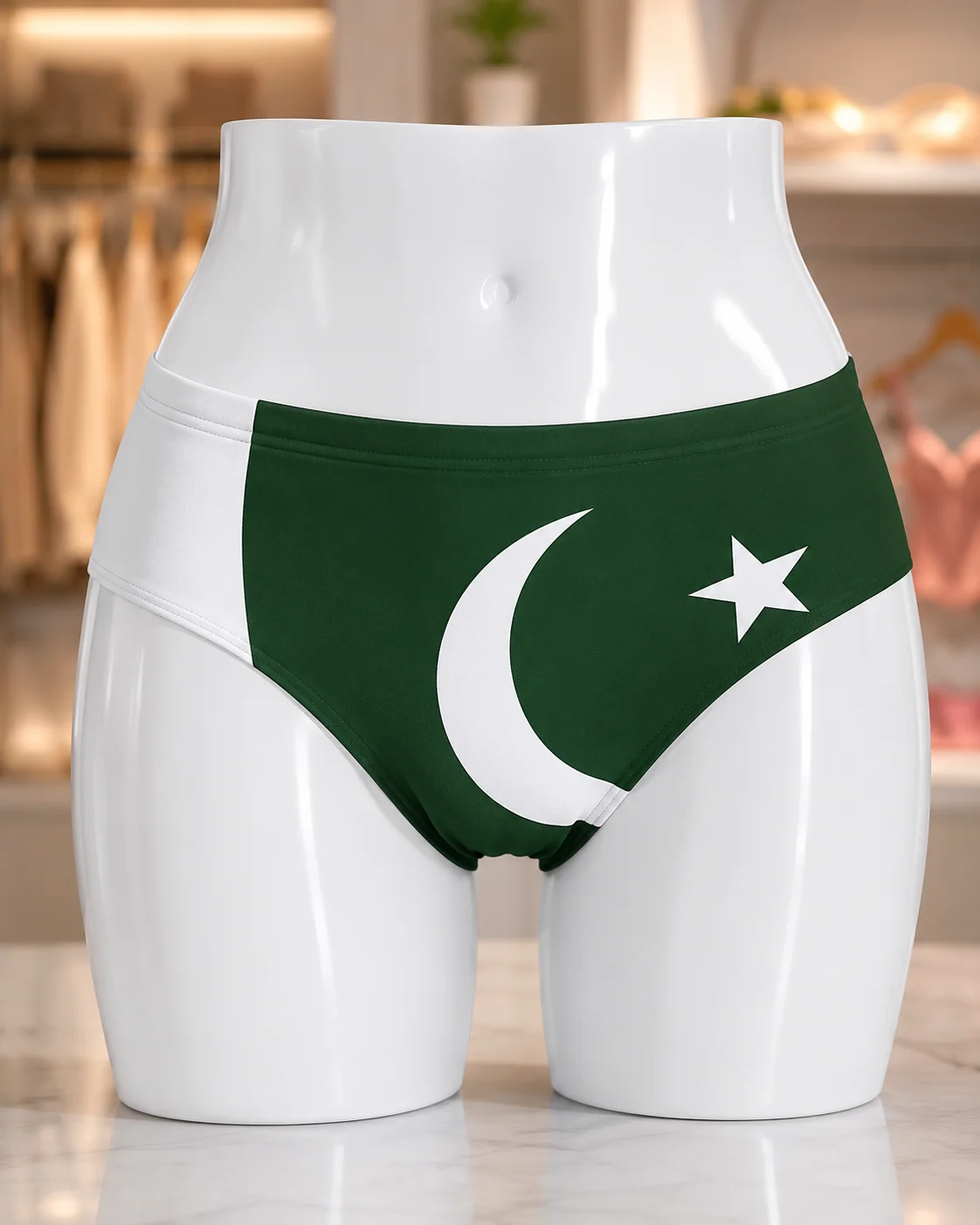 Women’s Pakistan Flag Azadi Brief Panty